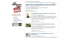 Desktop Screenshot of opensource.washingtontimes.com